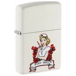 ZIPPO žiebtuvėlis Tattoo Nurse Design