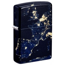 ZIPPO žiebtuvėlis Night Earth Design