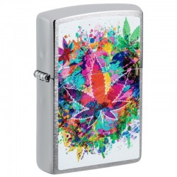 ZIPPO žiebtuvėlis Colorful Cannabis