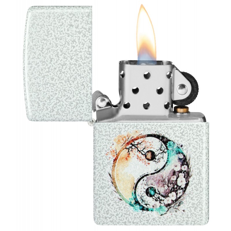 ZIPPO žiebtuvėlis Floral Yin & Yang