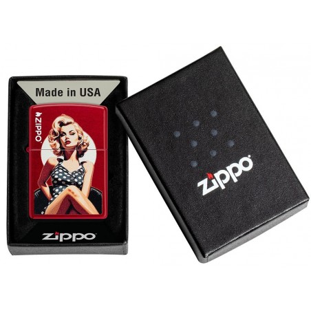 ZIPPO žiebtuvėlis Vintage Pinup