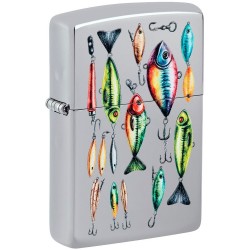 ZIPPO žiebtuvėlis Fishing Hooks