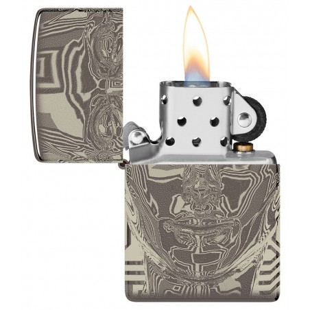 ZIPPO žiebtuvėlis Abstract Head