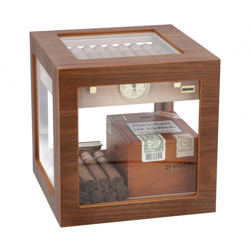 Humidoras "ADORINI Cube Walnut" 100' cig.