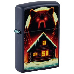 ZIPPO žiebtuvėlis Bear Cabin Design