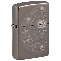 ZIPPO žiebtuvėlis Skull Mandala Design