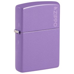 ZIPPO žiebtuvėlis Classic Smoky Lavender Zippo Logo