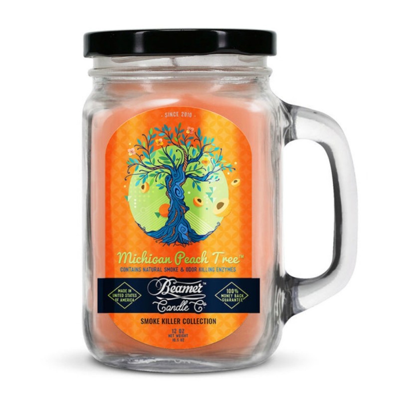 Kvapioji žvakė "BEAMER CANDLE Michigan Peach Tree" 297g (10,5oz)