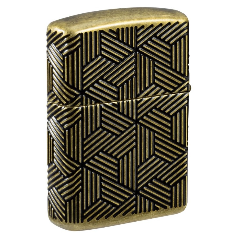 ZIPPO žiebtuvėlis 152493 "Crosshatch Design"