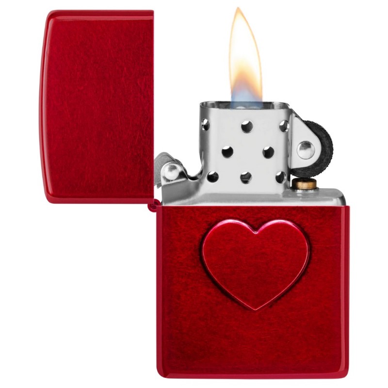 ZIPPO žiebtuvėlis "Stamped Heart Design"