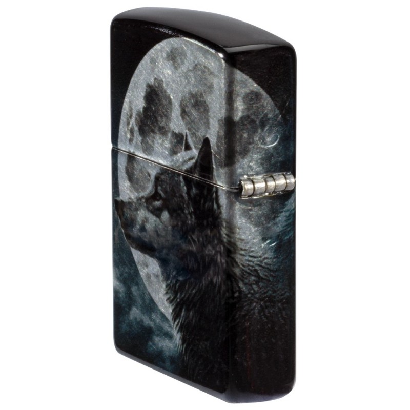 ZIPPO žiebtuvėlis, "Wolf Moon Design"