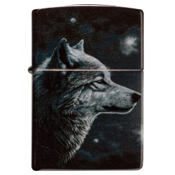 ZIPPO žiebtuvėlis, "Wolf Moon Design"