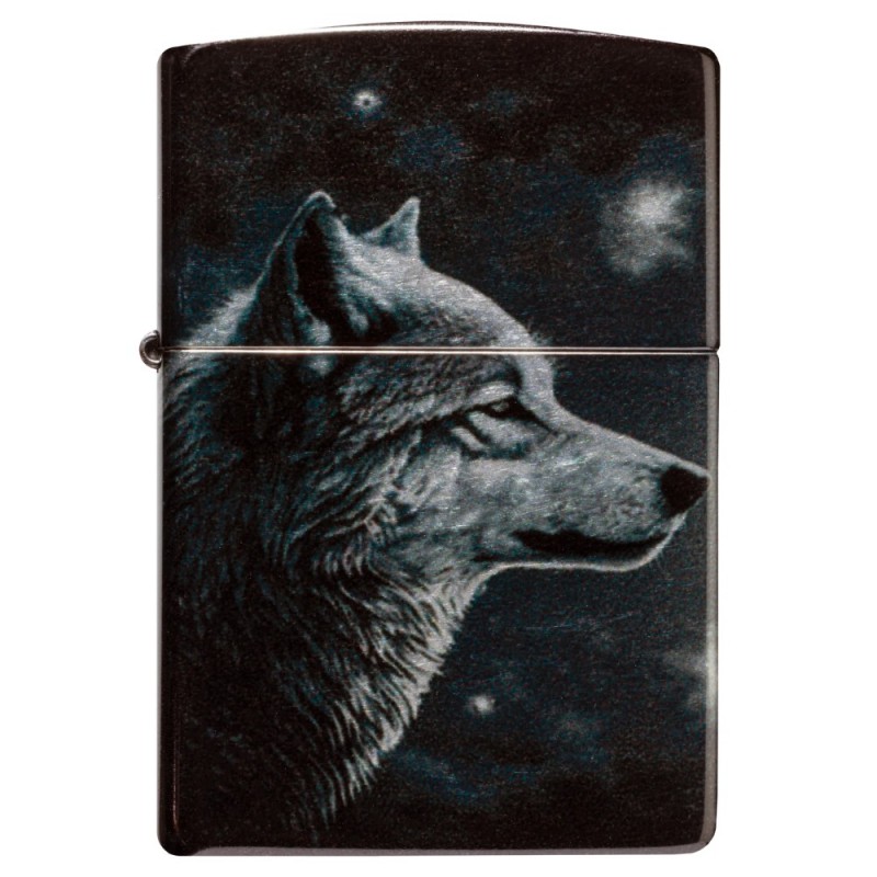 ZIPPO žiebtuvėlis, "Wolf Moon Design"