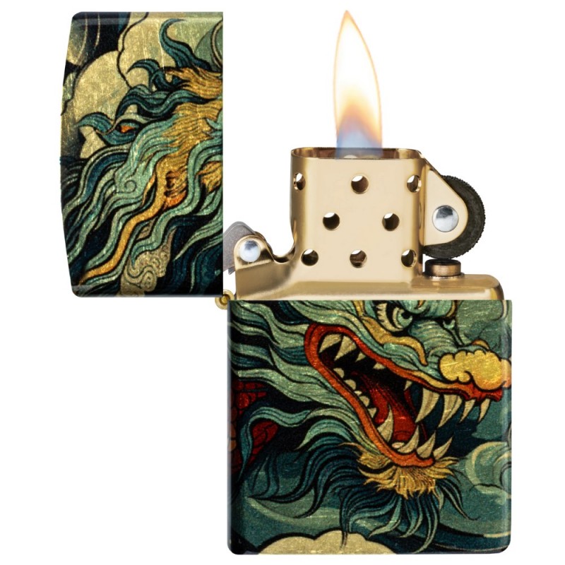 ZIPPO žiebtuvėlis "Flying Dragon Design"