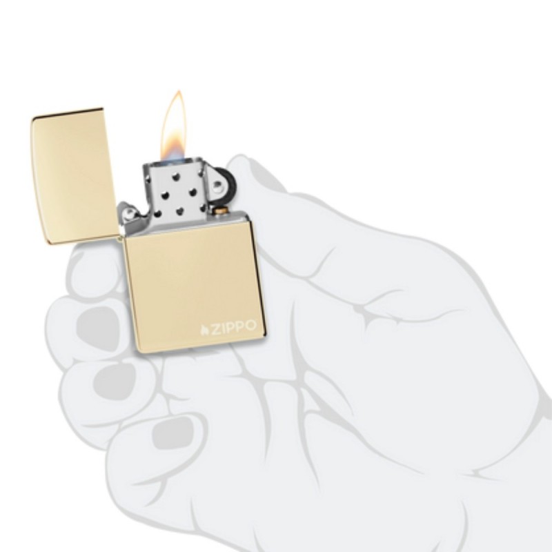 ZIPPO žiebtuvėlis "Classic Champagne Zippo Logo"