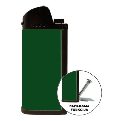 Pypkių žiebtuvėlis "IMCO Chic 4 Pipe" akm., įrankiai, žalia sp.