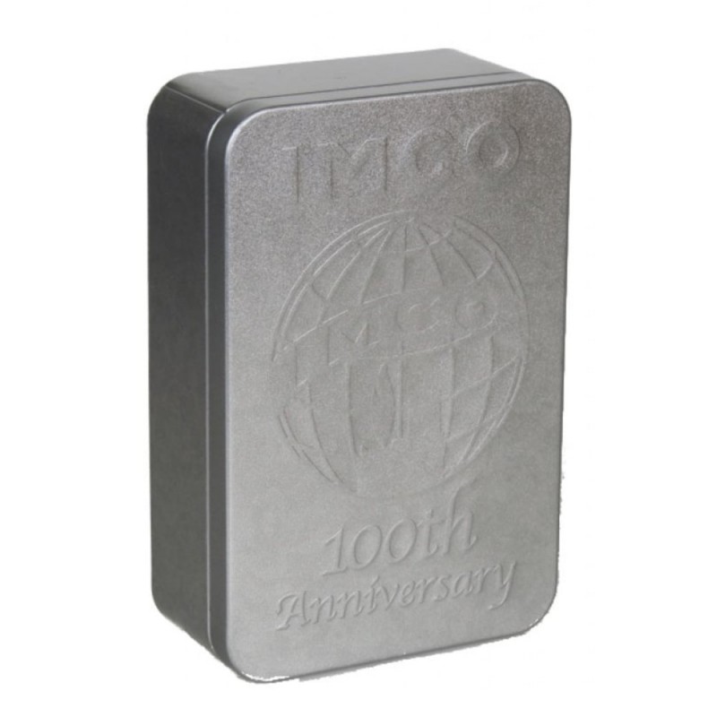 Žiebtuvėlis "IMCO Super Triplex 100th Anniv." benzinas, akmenukas, raudona sp.