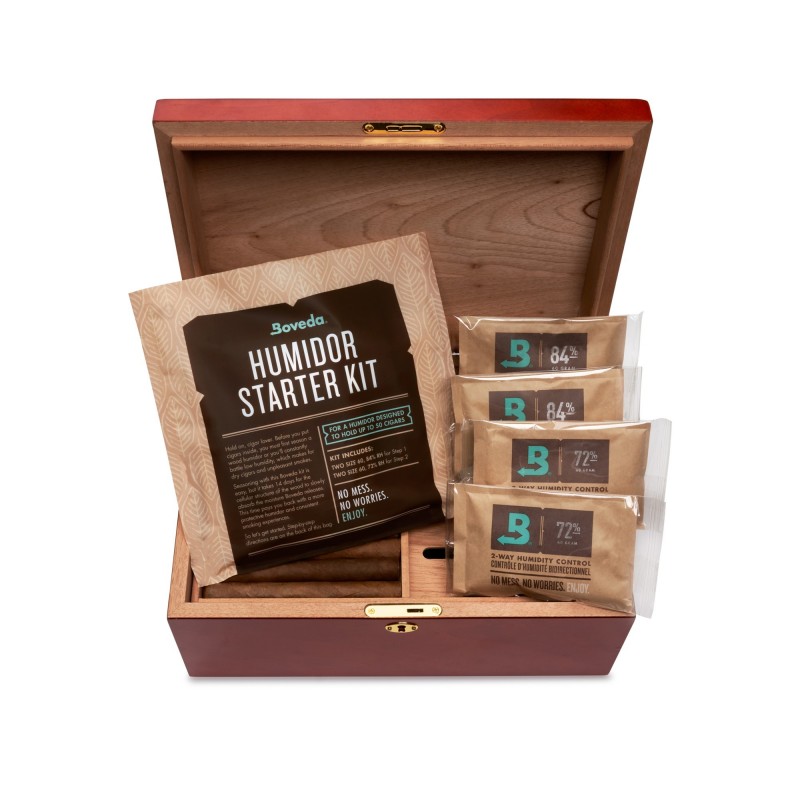 Rinkinys humidorui "BOVEDA" 50' cigarų