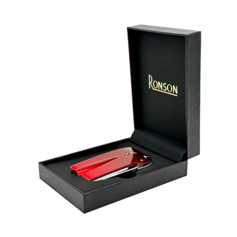 Žiebtuvėlis "RONSON Premier Vareflame", akmenukas, raudona spalva