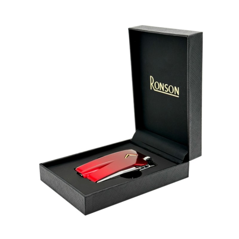 Žiebtuvėlis "RONSON Mini Premier Vareflame", akmenukas, raudona sp.