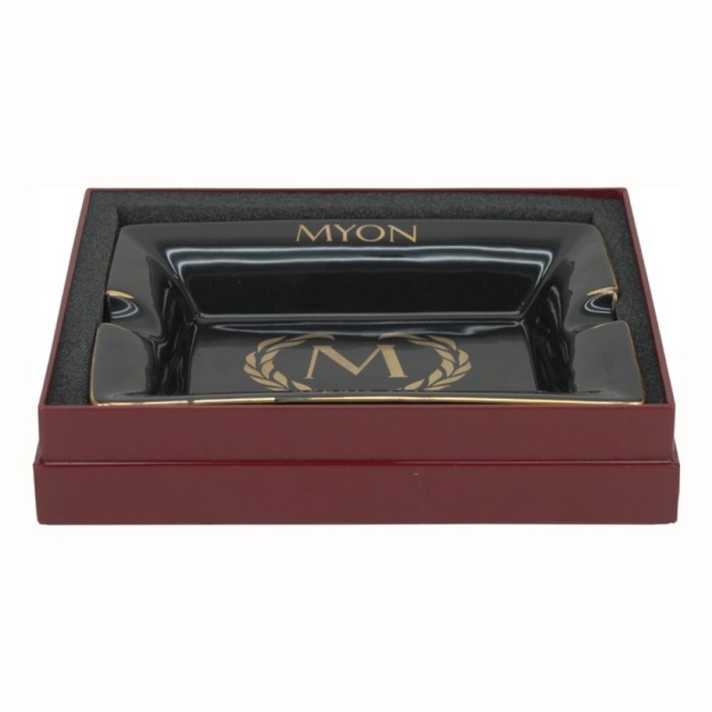 Peleninė "MYON Deluxe" juoda, 2' cigarai