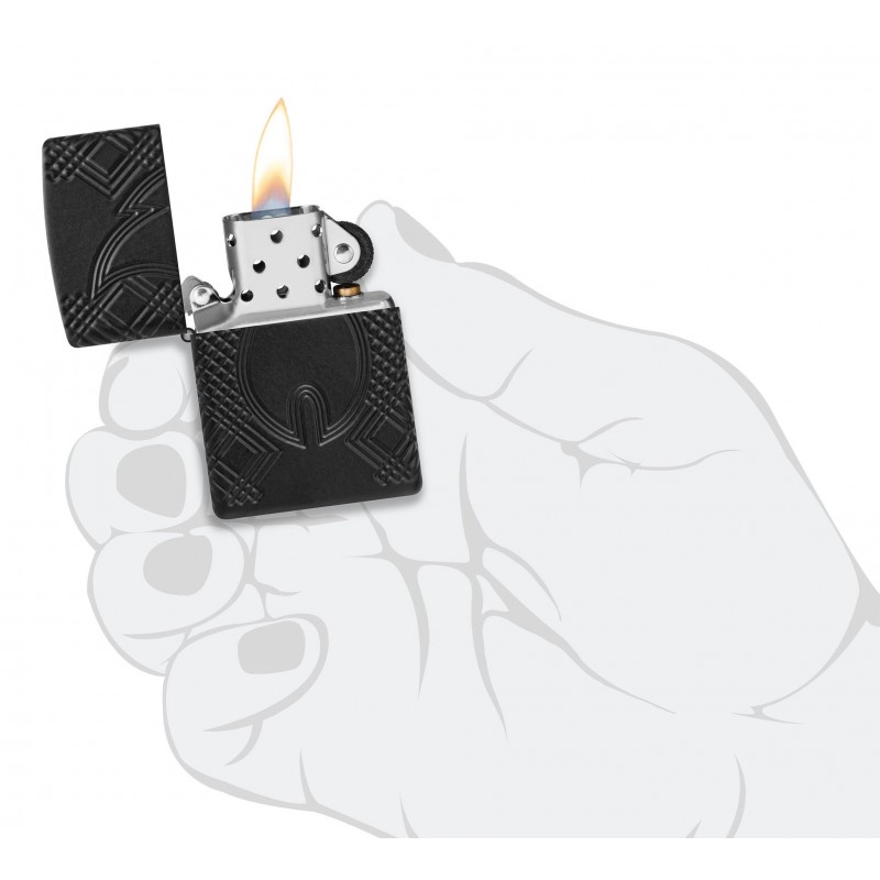 ZIPPO žiebtuvėlis Rivet Flame Design