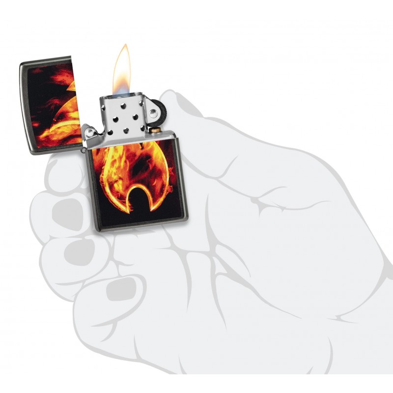 ZIPPO žiebtuvėlis Fiery Flame Design