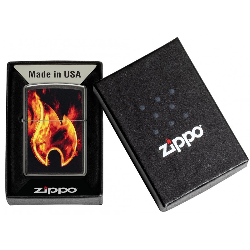 ZIPPO žiebtuvėlis Fiery Flame Design