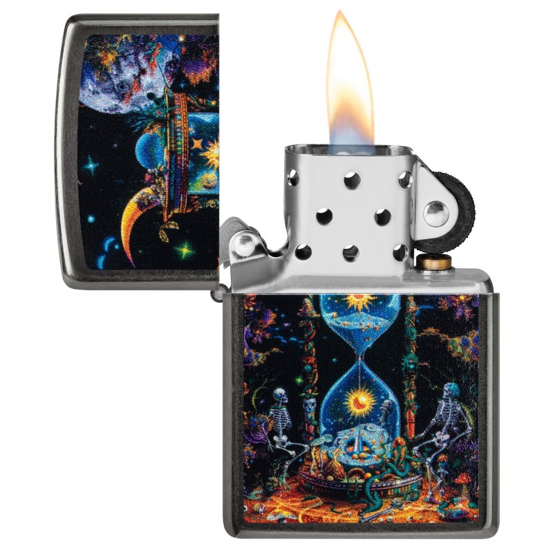 ZIPPO žiebtuvėlis Cosmic Hourglass Design