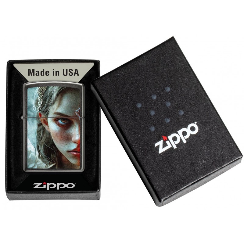 ZIPPO žiebtuvėlis Angel and Devil Design