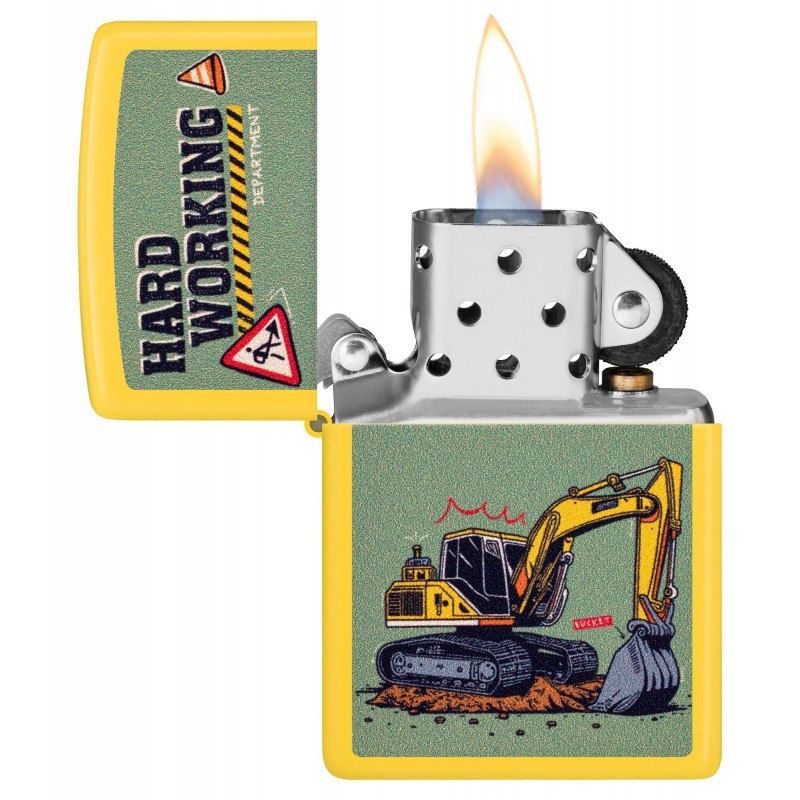 ZIPPO žiebtuvėlis Hard Working Design