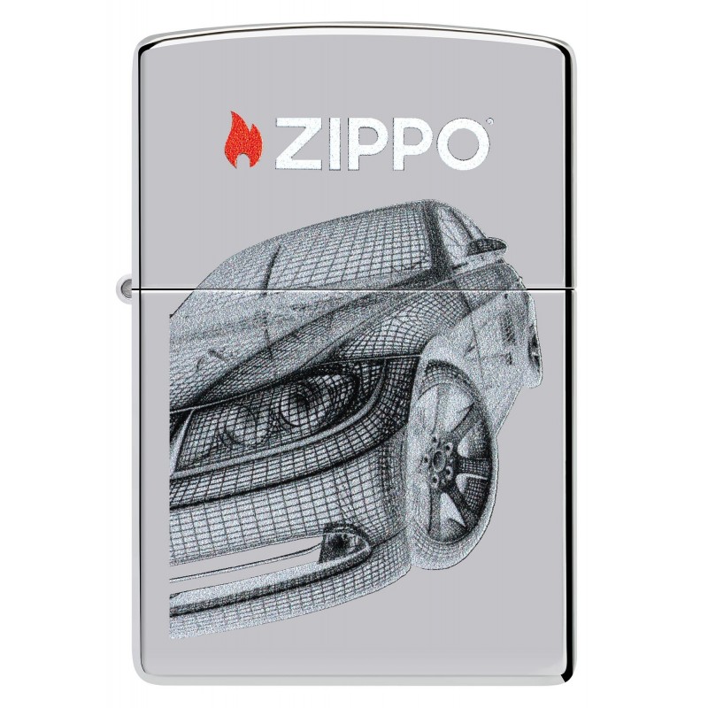 ZIPPO žiebtuvėlis Futuristic Car Design