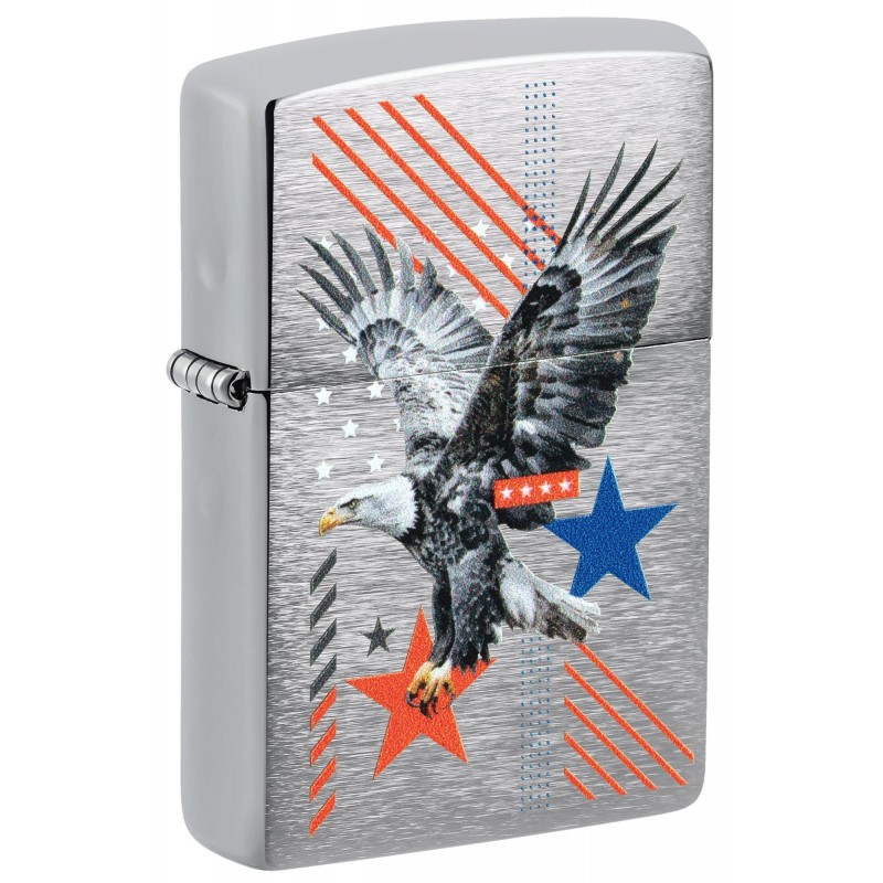 ZIPPO žiebtuvėlis Abstract Americana Design