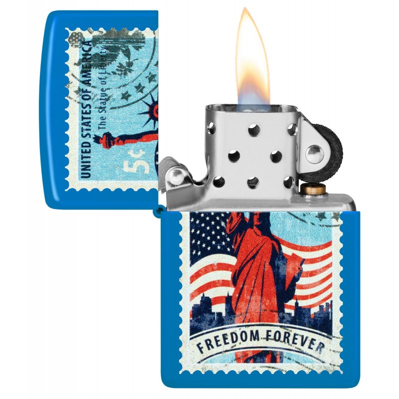 ZIPPO žiebtuvėlis Stamp of Liberty Design