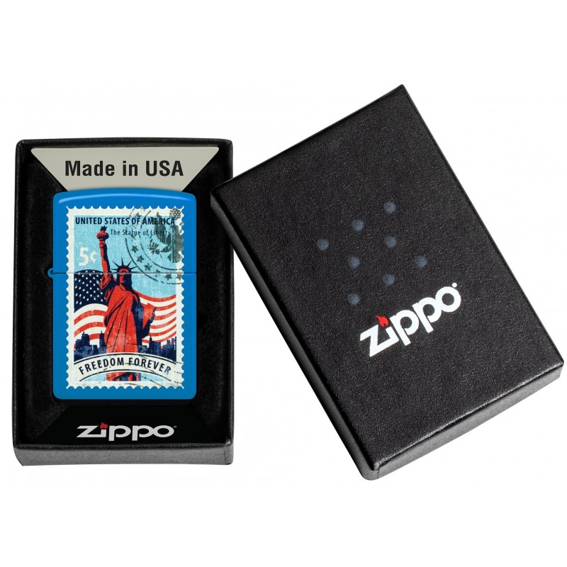 ZIPPO žiebtuvėlis Stamp of Liberty Design