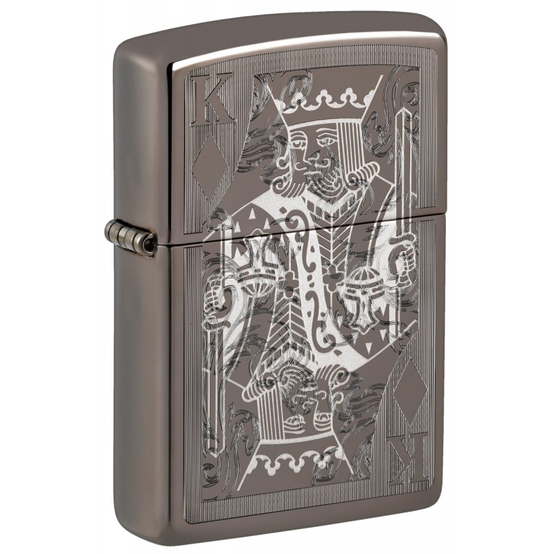 ZIPPO žiebtuvėlis King of Diamonds Design