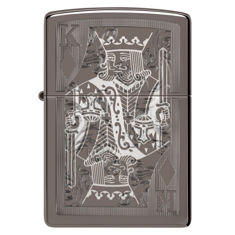 ZIPPO žiebtuvėlis King of Diamonds Design