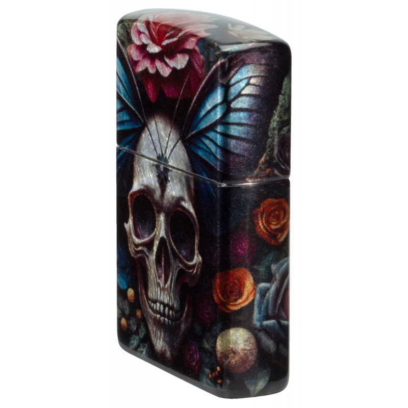 ZIPPO žiebtuvėlis Butterfly Skull Design