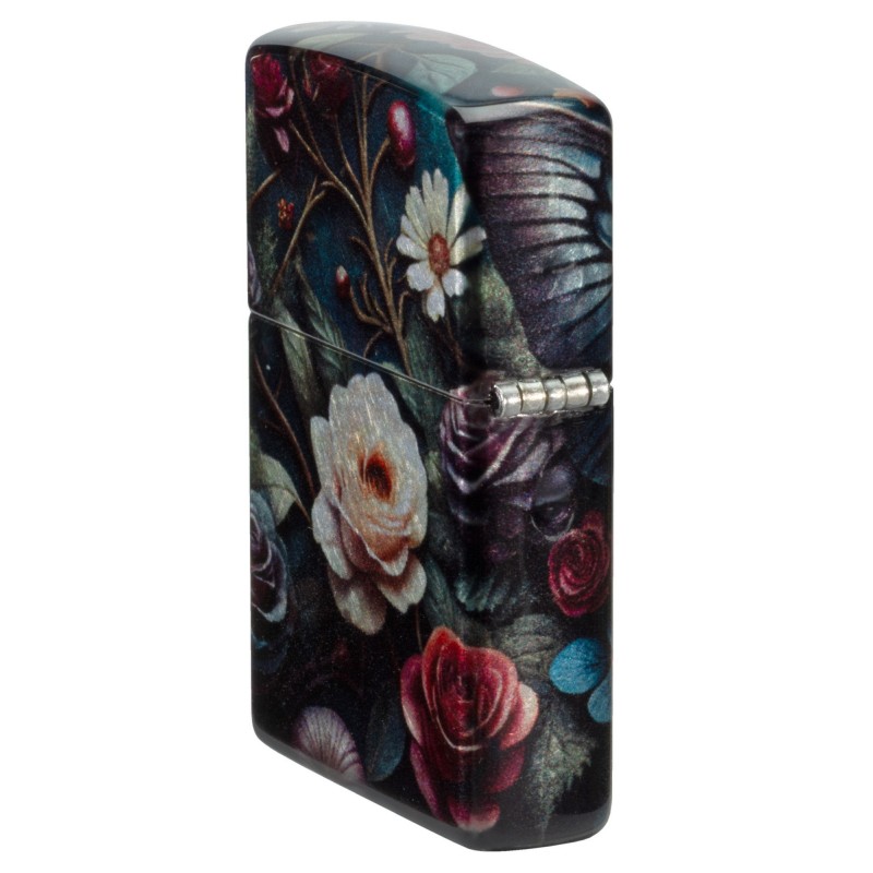 ZIPPO žiebtuvėlis Butterfly Skull Design