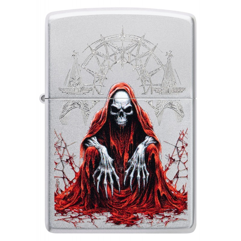 ZIPPO žiebtuvėlis Reaper Skull Design