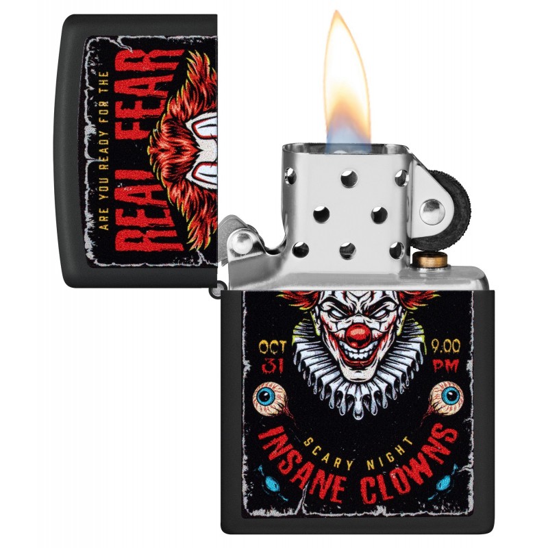 ZIPPO žiebtuvėlis Insane Clowns Design