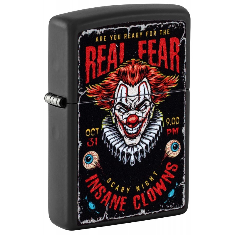 ZIPPO žiebtuvėlis Insane Clowns Design