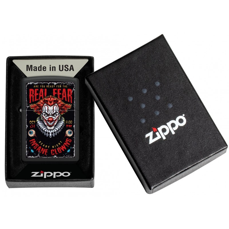 ZIPPO žiebtuvėlis Insane Clowns Design