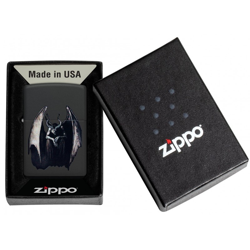ZIPPO žiebtuvėlis Demon Monster Design