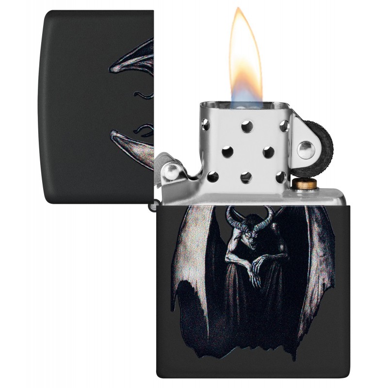 ZIPPO žiebtuvėlis Demon Monster Design