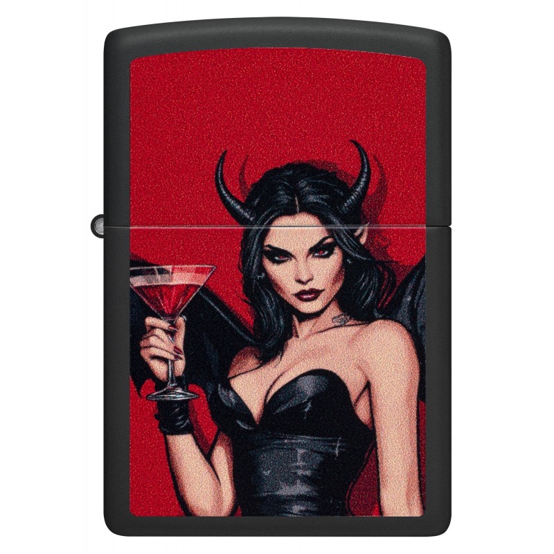 ZIPPO žiebtuvėlis Devil Vampire Design