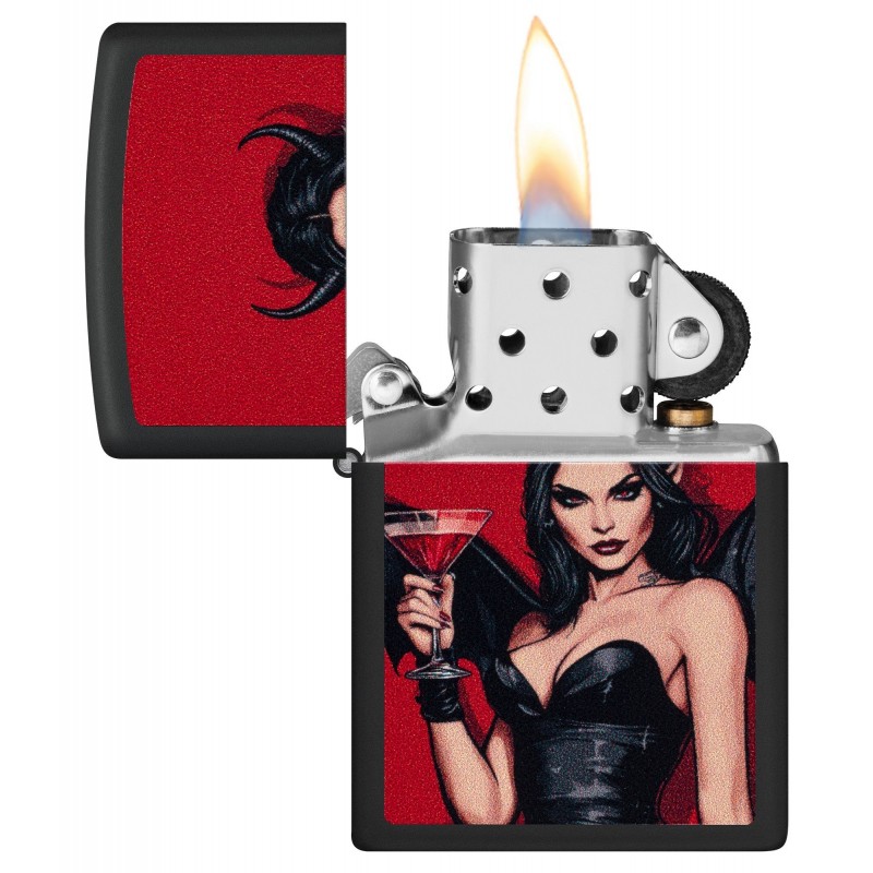 ZIPPO žiebtuvėlis Devil Vampire Design