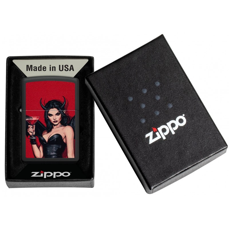 ZIPPO žiebtuvėlis Devil Vampire Design