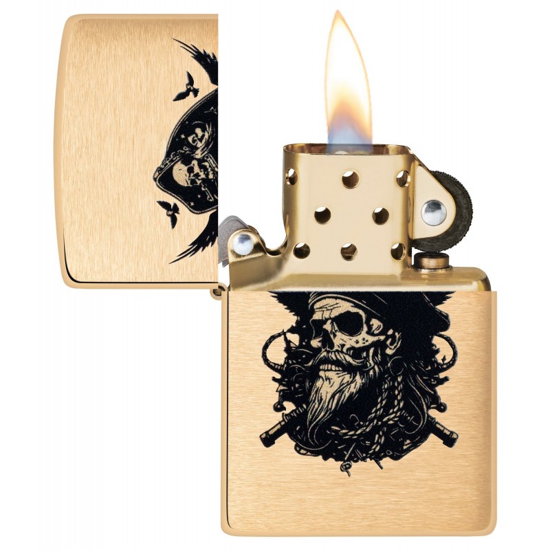 ZIPPO žiebtuvėlis Pirate Skull Design