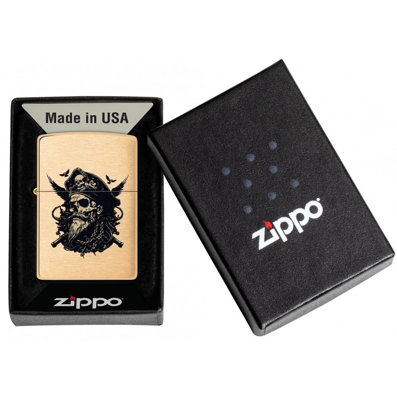 ZIPPO žiebtuvėlis Pirate Skull Design